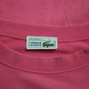 Vintage Chemise Lacoste Pink Graphic T-Shirt circa 1980's