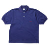 CP Company Ideas From Massimo Osti Blue Short Sleeve Polo Shirt circa 1980's