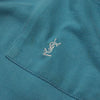 Yves Saint Laurent YSL Pour Homme Blue Polo Shirt circa 1980's