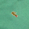 Chemise Lacoste Turquoise V Neck Knit circa 1980's