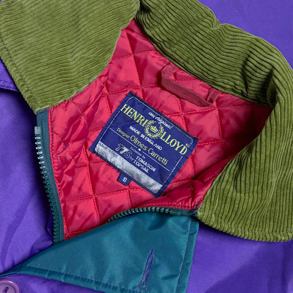 Henri Lloyd Round The World RWR Consort Jacket Purple circa 1980's