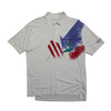 Adidas Stefan Edberg Print Tennis Shirt circa 1980's