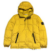 Stone Island AW 2018 Yellow Crinkle Reps NY Down Jacket