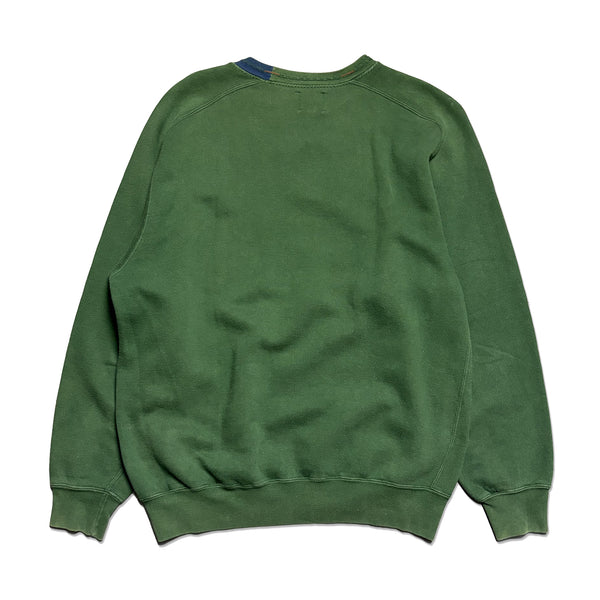 Best Company National Park Green Crew Neck Sweatshirt circa 1980's