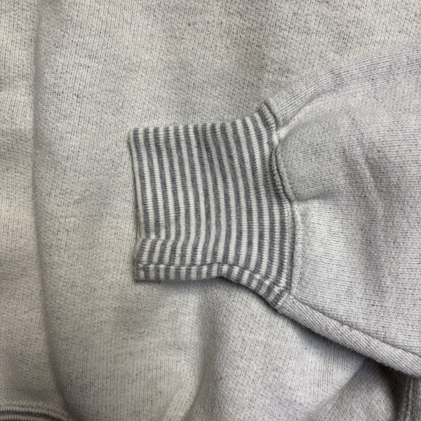 Best Company Royal Cruiser Grey 1/4 Button Sweatshirt circa 1980's