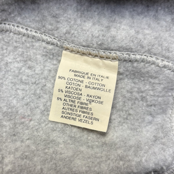 Best Company Royal Cruiser Grey 1/4 Button Sweatshirt circa 1980's