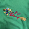 Best Company Duck Green Crew Neck Sweatshirt circa 1980's