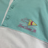 Best Company Royal Cruiser Henley Collared Sweatshirt circa 1980's