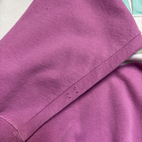 Best Company Royal Cruiser Henley Collared Sweatshirt circa 1980's