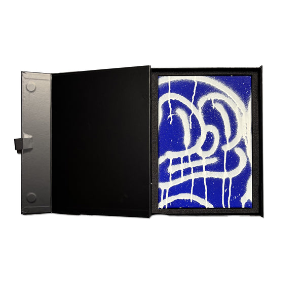 Slawn Original Hand Painted Spray Paint Canvas From Solo Show 2024