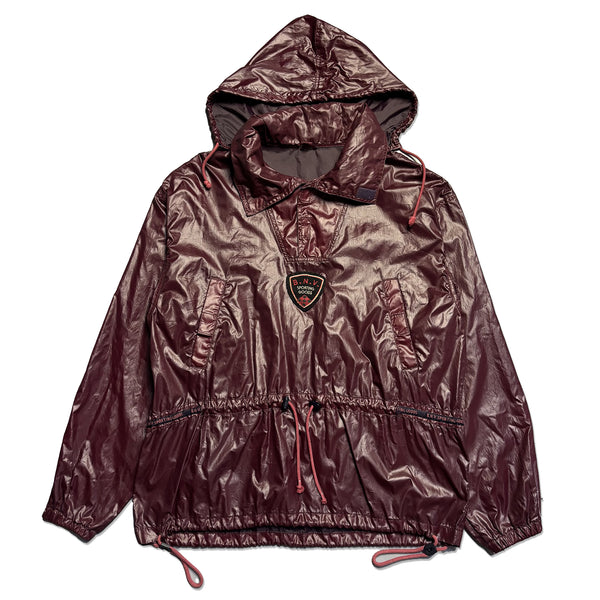 Boneville SS 1992 Purple BNV Patch Smock Windbreaker Jacket