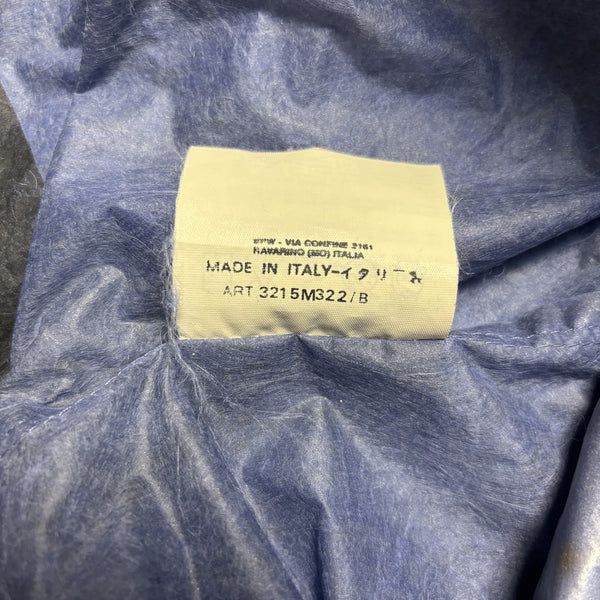 Vintage Stone Island SS 2000 Blue Micro Felt 'Paper' Jacket