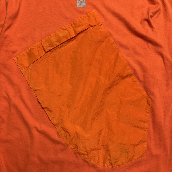 CP Company CP000 SS 2000 Orange Pocket Long Sleeve T-Shirt