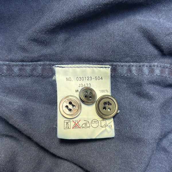 Blue Blue Japan Indigo Natural Dyed Shirt circa 2010's