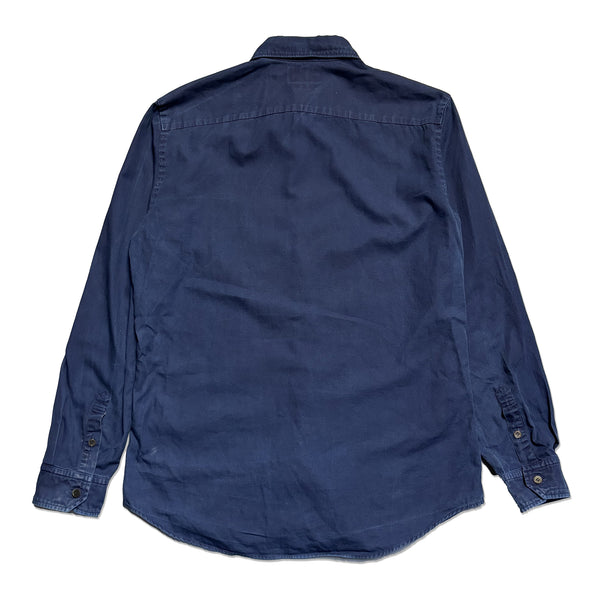 Blue Blue Japan Indigo Natural Dyed Shirt circa 2010's