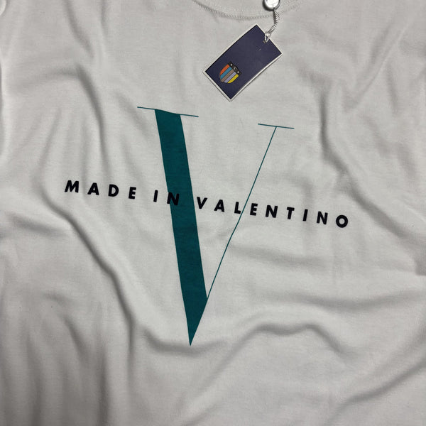 Valentino Beachwear Made In Valentino T-Shirt circa 1990's