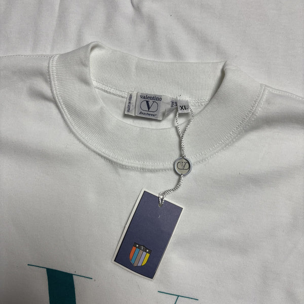 Valentino Beachwear Made In Valentino T-Shirt circa 1990's