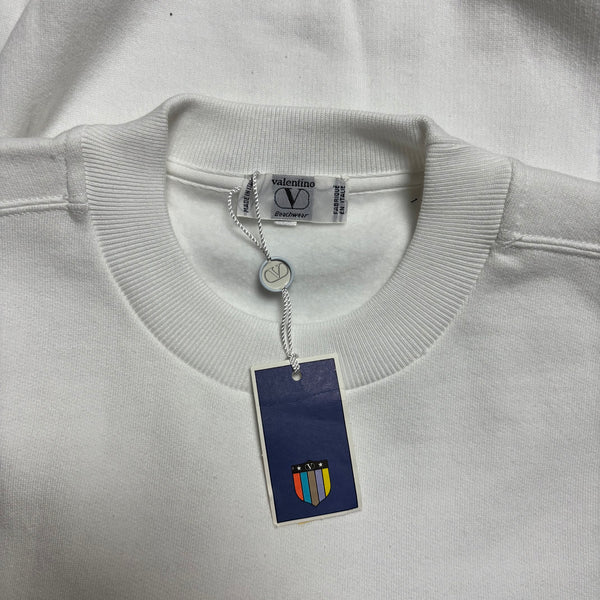 Valentino Beachwear Planets Sweatshirt circa 1990's