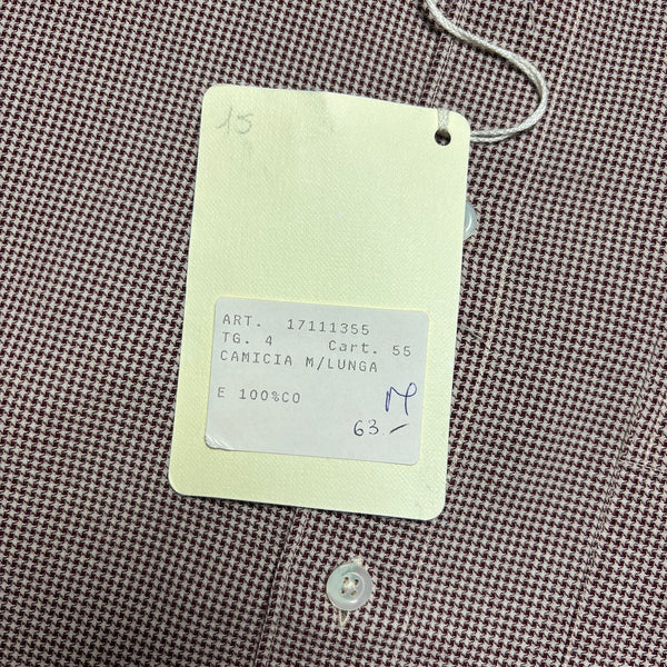 CP Company SS 1993 Ideas From Massimo Osti Red Houndstooth Shirt