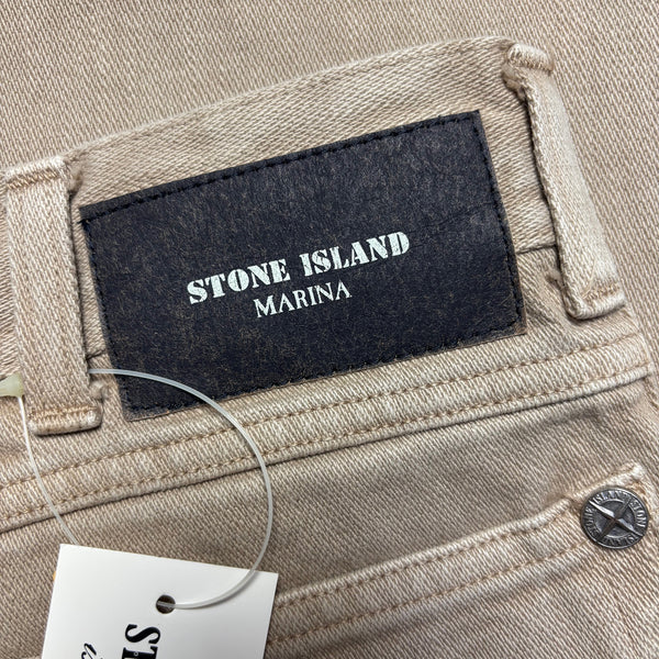 Vintage Stone Island Marina AW 1992 Tan Jeans
