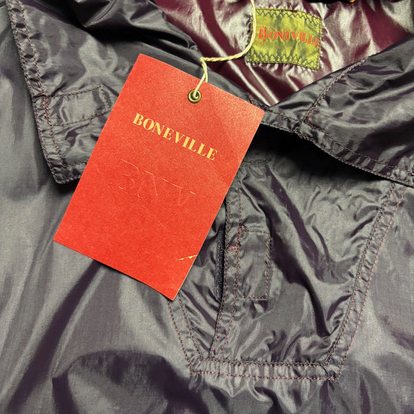 Vintage Boneville SS 1991 Purple BNV Smock Windbreaker Jacket