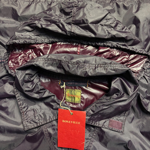 Vintage Boneville SS 1991 Purple BNV Smock Windbreaker Jacket