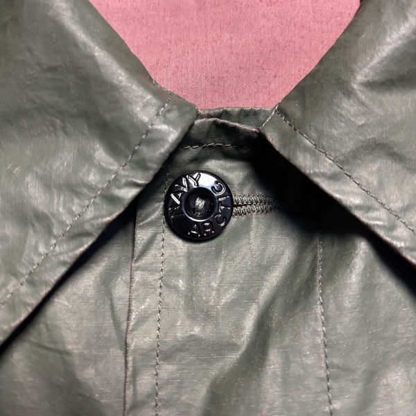 Vintage Boneville BNV SS 92 Navy Arctic Green Coated Jacket