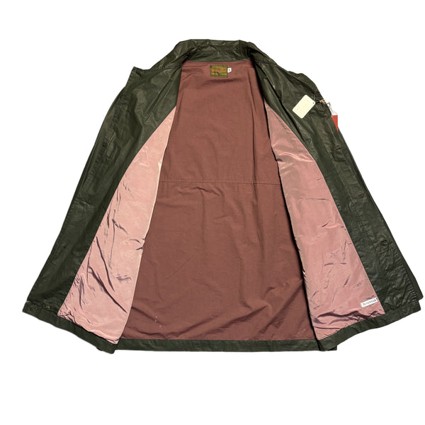 Vintage Boneville BNV SS 92 Navy Arctic Green Coated Jacket