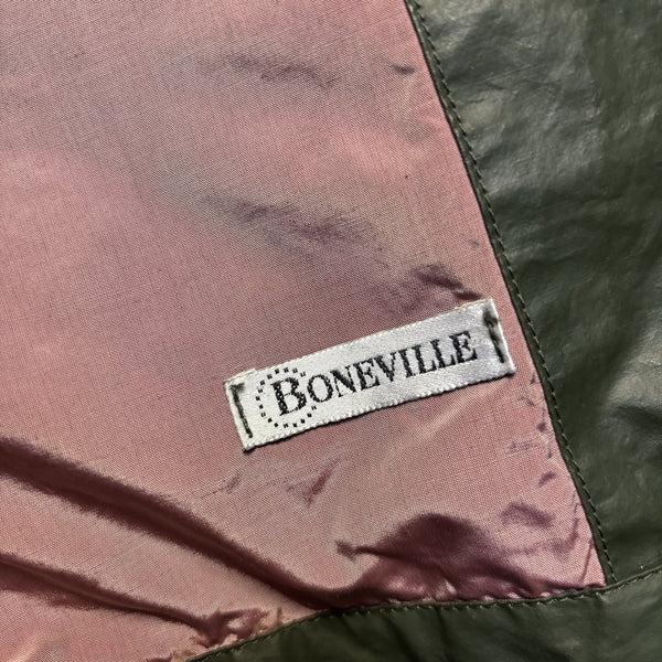 Vintage Boneville BNV SS 92 Navy Arctic Green Coated Jacket