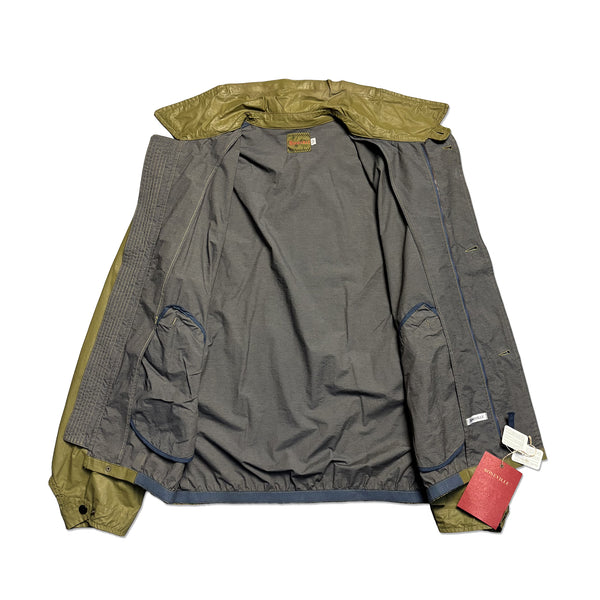 Vintage Boneville BNV SS 92 Olive Green Coated Jacket