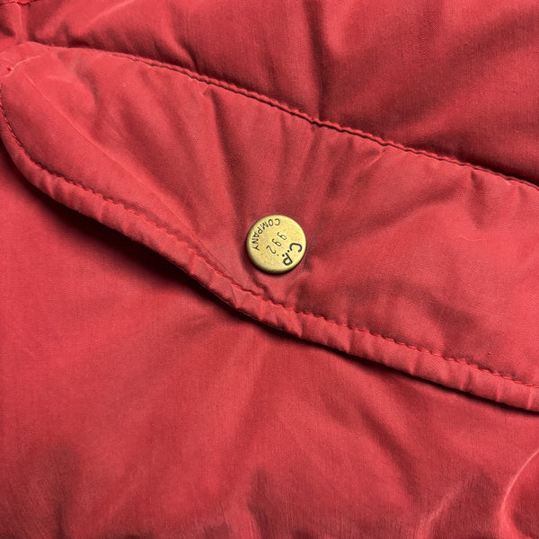Vintage CP Company Ideas From Massimo Osti AW 1992 Red Piuma Doca Puffer Jacket