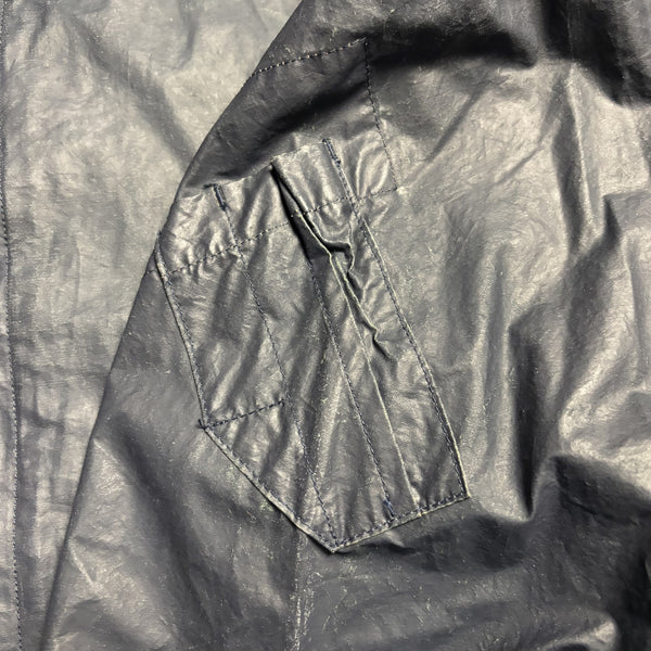 Vintage Boneville BNV SS 92 Navy Coated Jacket