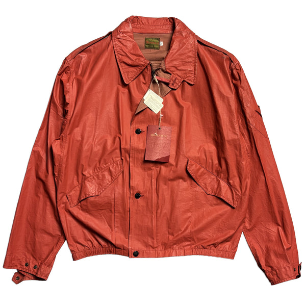Vintage Boneville BNV SS 92 Orange Coated Jacket