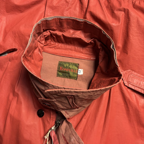 Vintage Boneville BNV SS 92 Orange Coated Jacket
