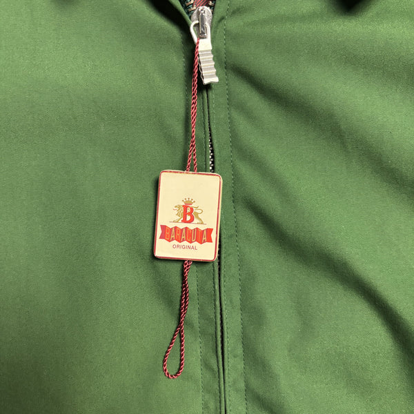 Vintage Baracuta G9 Teflon Coated Green Harrington Jacket circa 2000s
