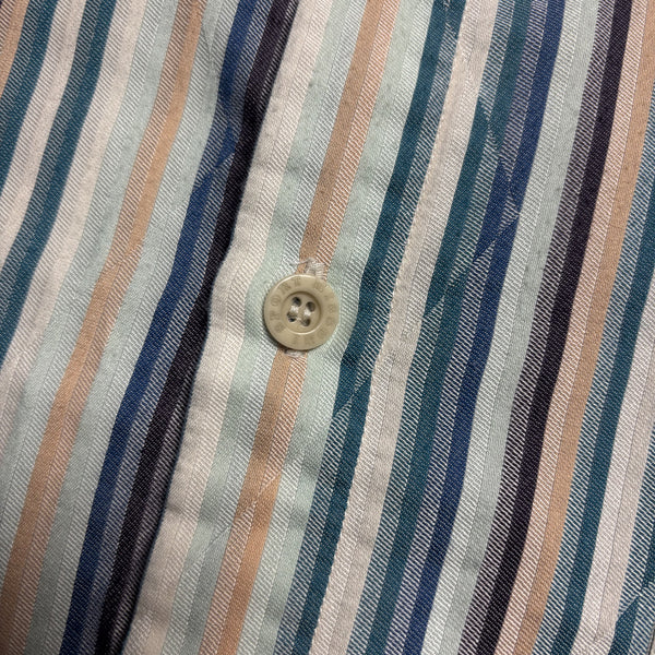 Vintage Missoni Sport Long Sleeve Striped Shirt circa 1990's