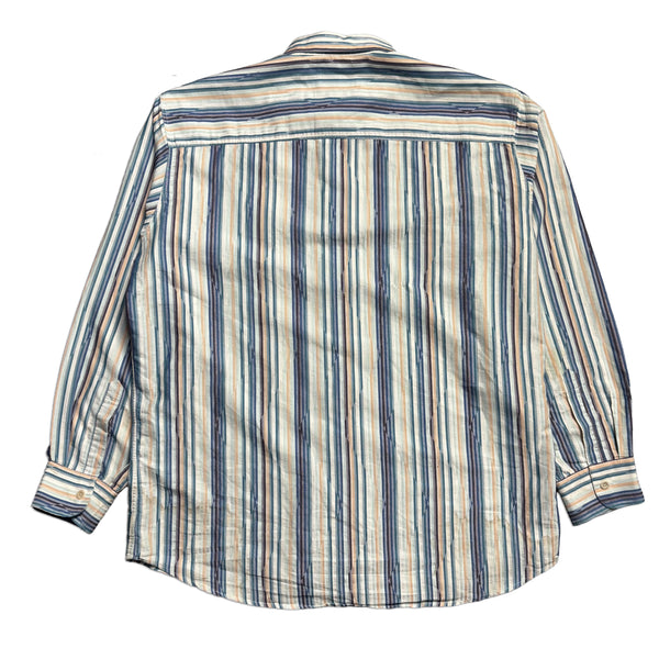 Vintage Missoni Sport Long Sleeve Striped Shirt circa 1990's