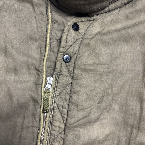 Vintage Stone Island Fleece Lined Bomber Jacket circa Early 2000s