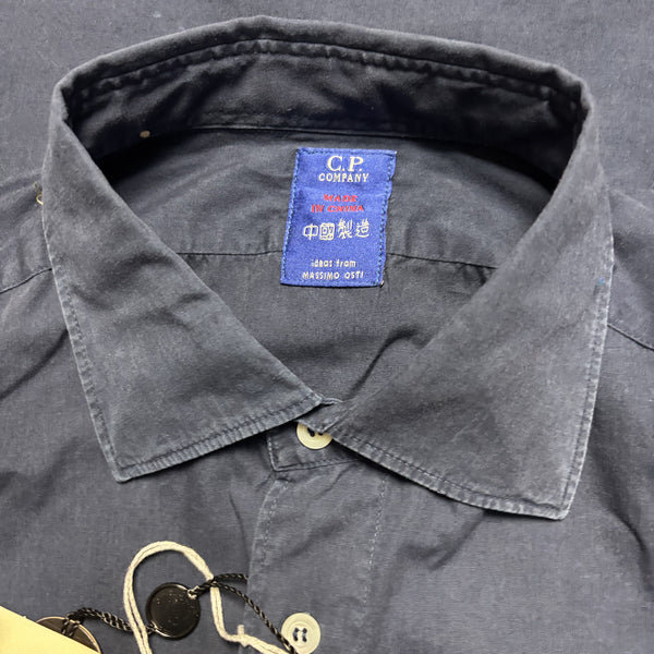 CP Company SS 1993 Ideas From Massimo Osti Made In China Navy Shirt