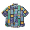 Vintage Missoni Sport Patterned Short Sleeve Shirt circa 1980's