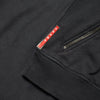 Vintage Prada Linea Rossa Navy Hoodie top circa 2000's