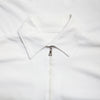 Vintage Prada Sport White 1/4 Zip Polo Shirt circa early 2000's