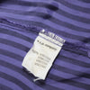 Vintage Boneville Purple striped Viscose Shirt circa 1980's