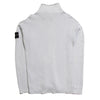 Stone Island Baby Blue Zip Up Knit AW2004