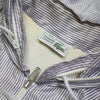Vintage Chemise Lacoste Pinstripe Windbreaker Jacket circa 1980's
