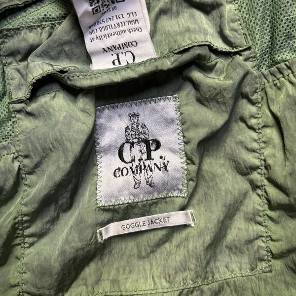 CP Company SS 2019 Chrome Re-Colour Goggle Green Jacket