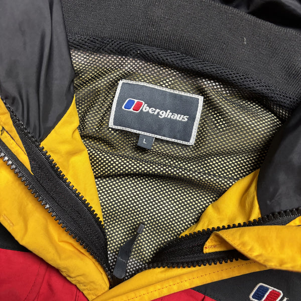 Berghaus Mera Peak Yellow/Red Gore Tex Jacket circa 2000's