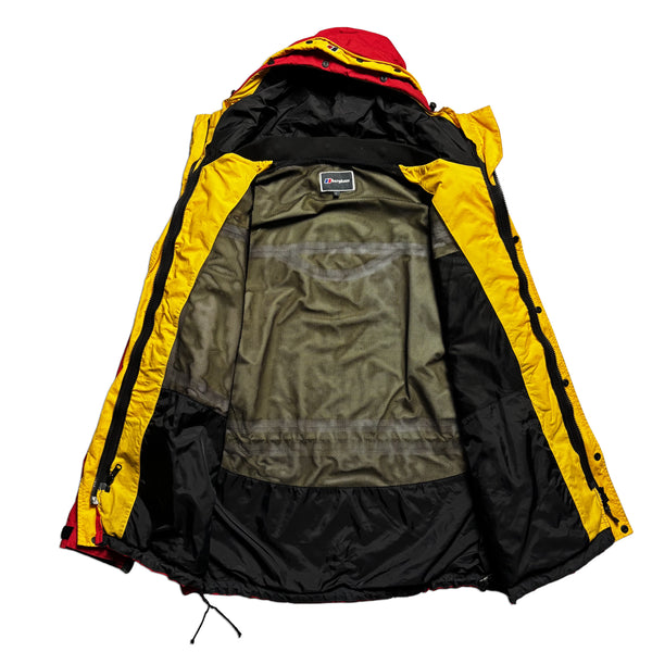 Berghaus Mera Peak Yellow/Red Gore Tex Jacket circa 2000's