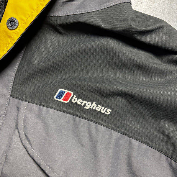 Berghaus Mera Peak Yellow/Grey Gore Tex Jacket circa 2000's
