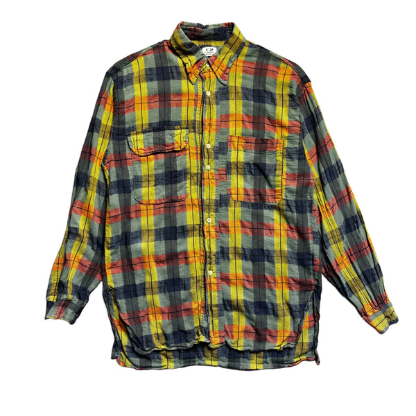CP Company Ideas From Massimo Osti Check Shirt 1980's